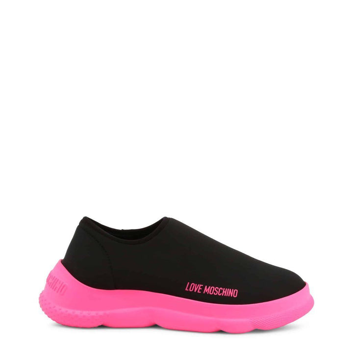 LOVE MOSCHINO  Pink Slip-On Shoes