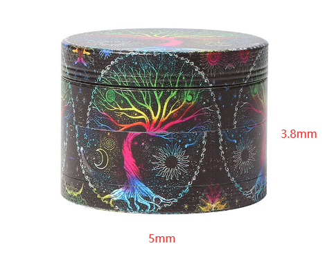 Boho Tree of Life Herbal Metal Grinder