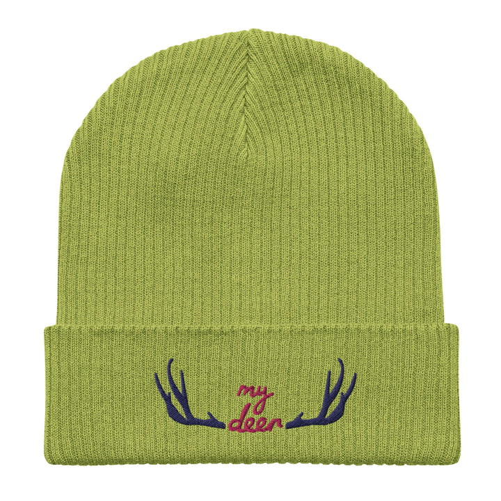 Organic Cotton Ribbed Beanie