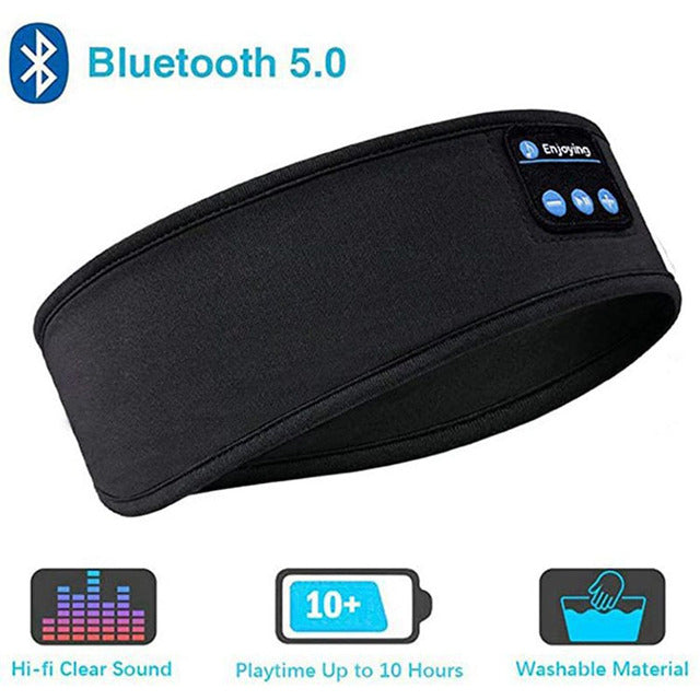 Bluetooth Headphones Soft Sleep Mask