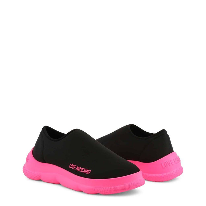 LOVE MOSCHINO  Pink Slip-On Shoes