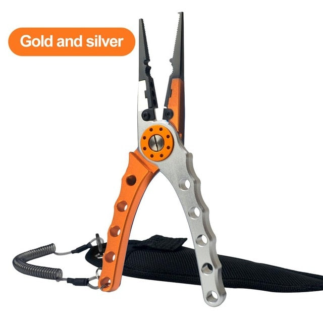 Multifunctional Fishing Pliers for cutting fishing  lines & removing Hooks