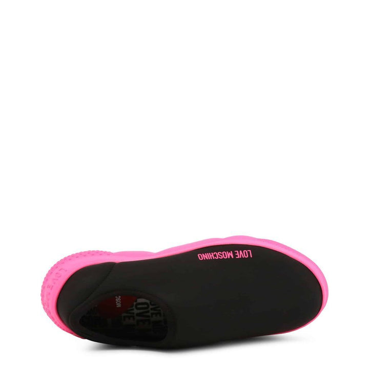 LOVE MOSCHINO  Pink Slip-On Shoes