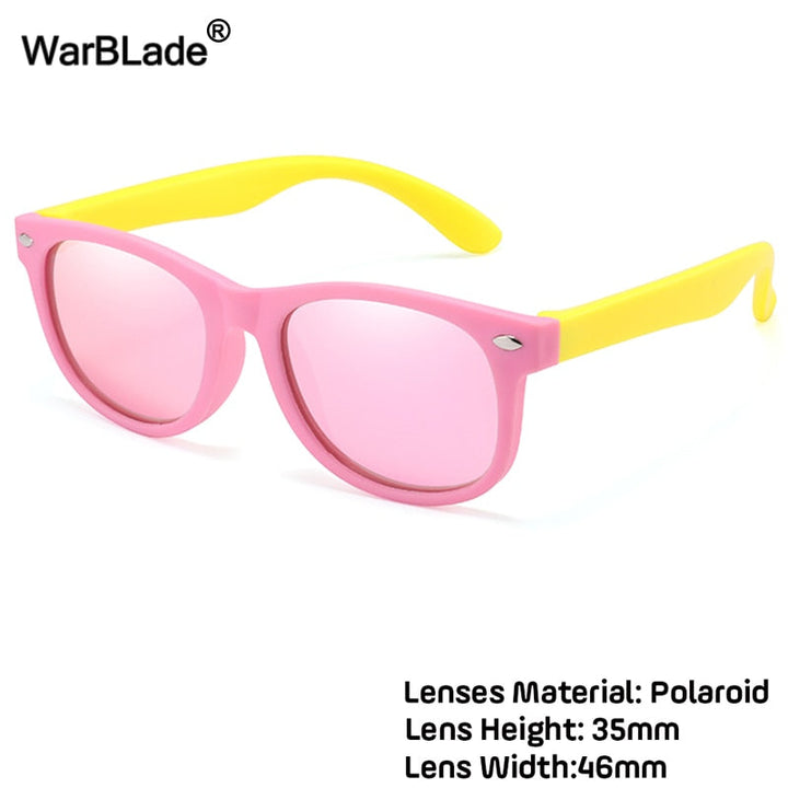 Kids Colorful Stylish Polarized Sunglasses