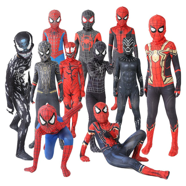 Spiderman Bodysuit Costume for Kids Play