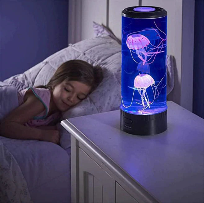 Jelly Fish Led Lava Lamp