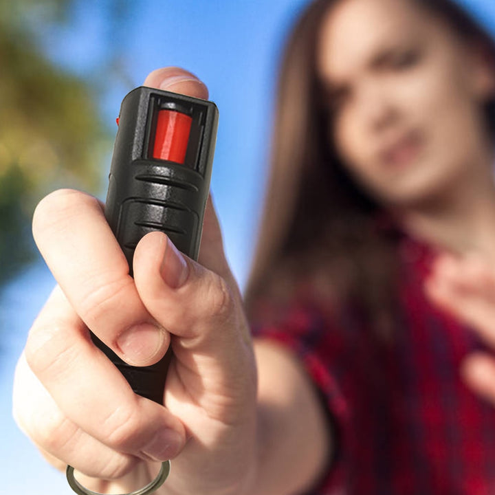 Quick Release Pepper Spray Keychain