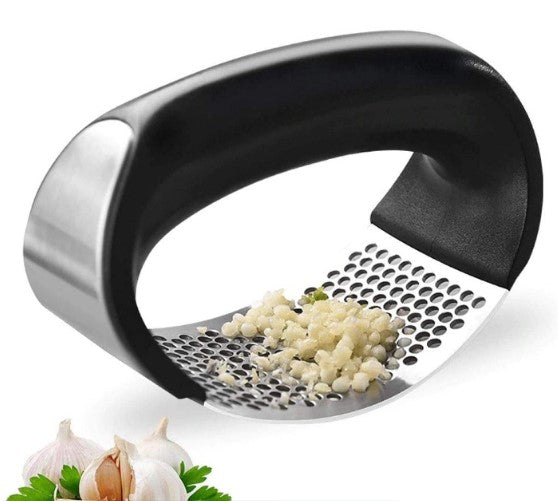 Stainless Rocking Garlic Press