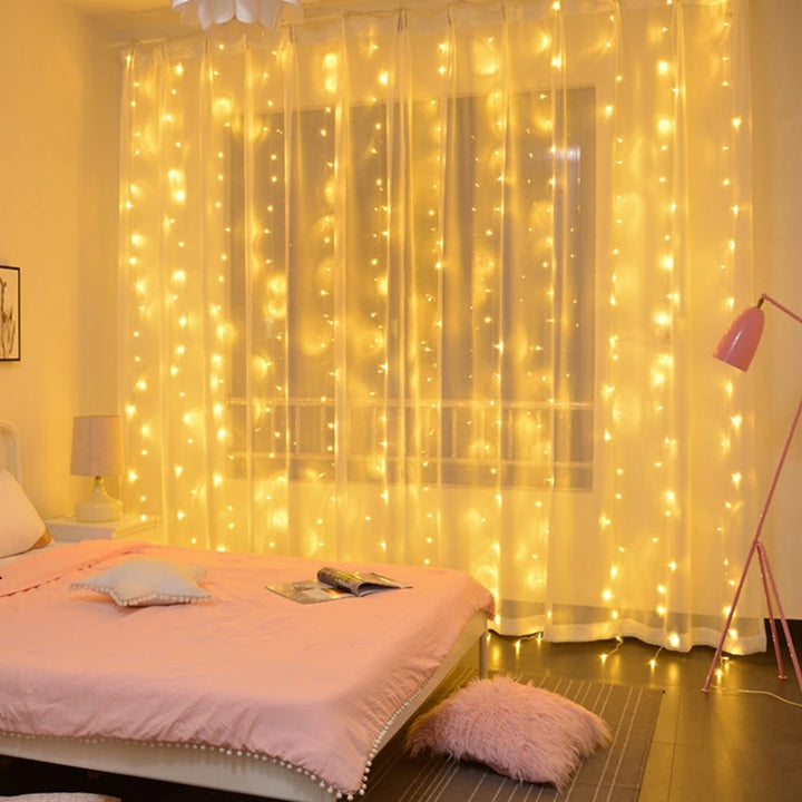 LED Curtain Lights Indoor/Outdoor