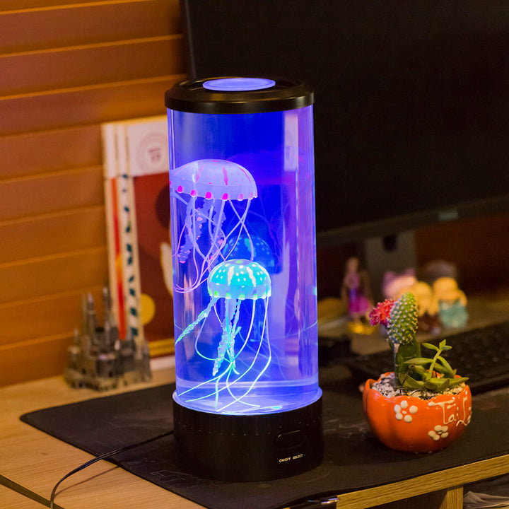 Jelly Fish Led Lava Lamp