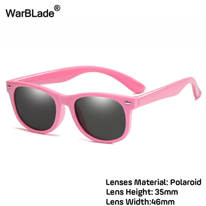 Kids Colorful Stylish Polarized Sunglasses