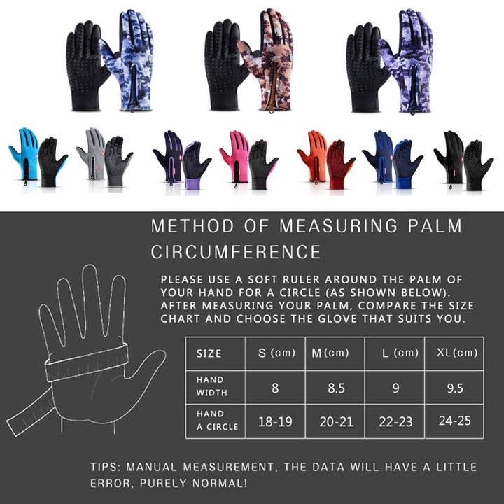 Touchscreen Thermal Waterproof Gloves