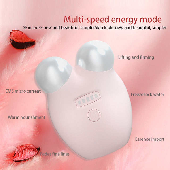 Micro Current Facial Toning Massaging Beauty Device