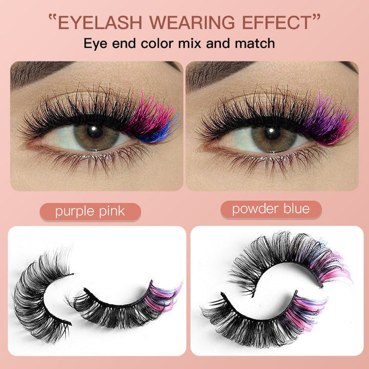 Color Eyelashes Vegan