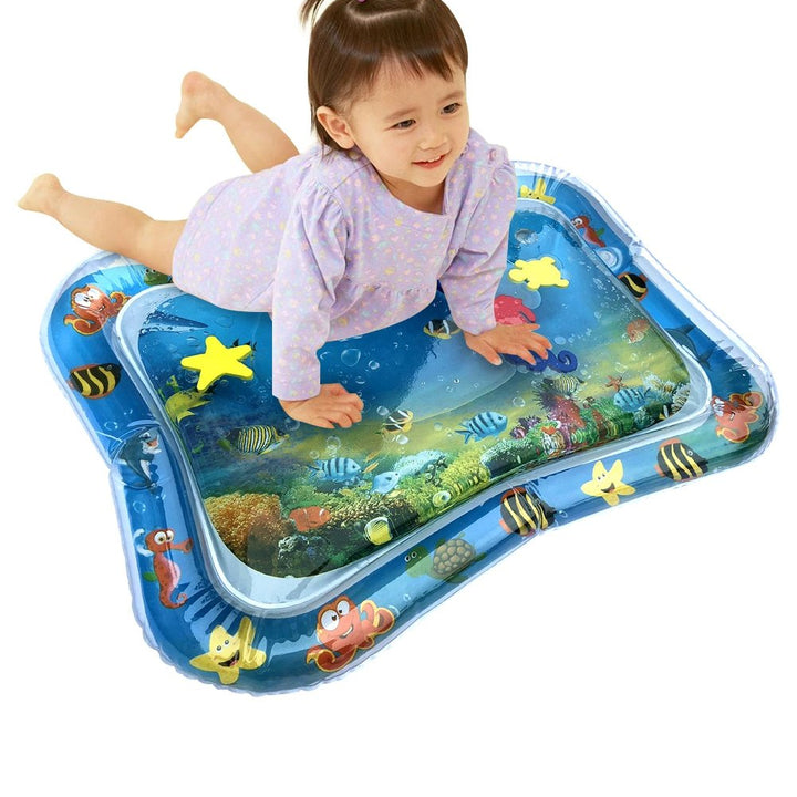 Tummy Time Inflatable Water Mat for Babies