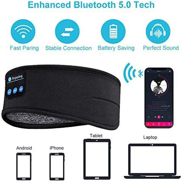 Bluetooth Headphones Soft Sleep Mask