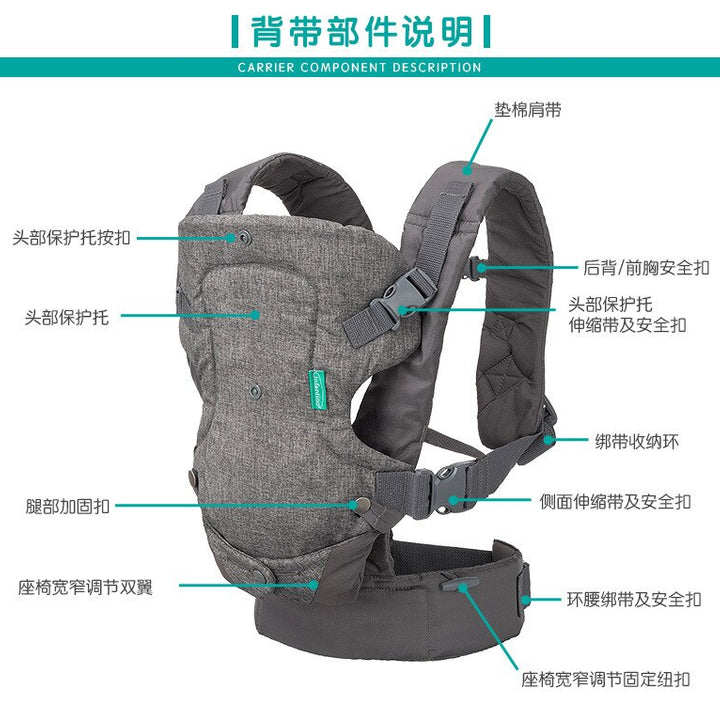 Baby Carrier Ergonomic Baby Hip seat Carrier  0-36 mo