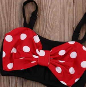 Baby Girls Mini Mouse Swimsuit