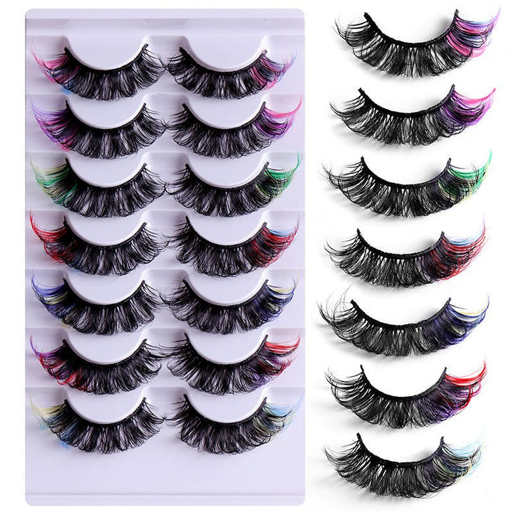 Color Eyelashes Vegan