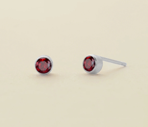 Birthstone Crystal  Earrings