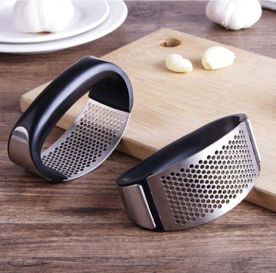 Stainless Rocking Garlic Press