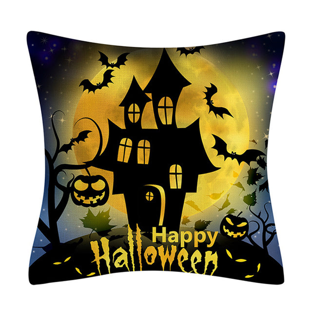 Halloween Pillow Cushion Cover