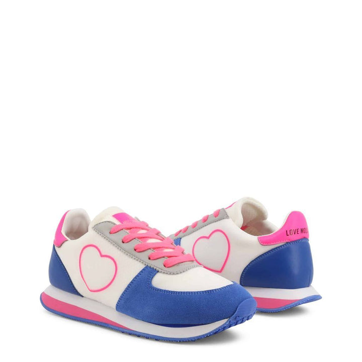 Italian Blue Heart Sneakers