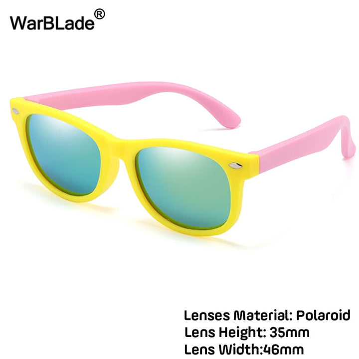 Kids Colorful Stylish Polarized Sunglasses